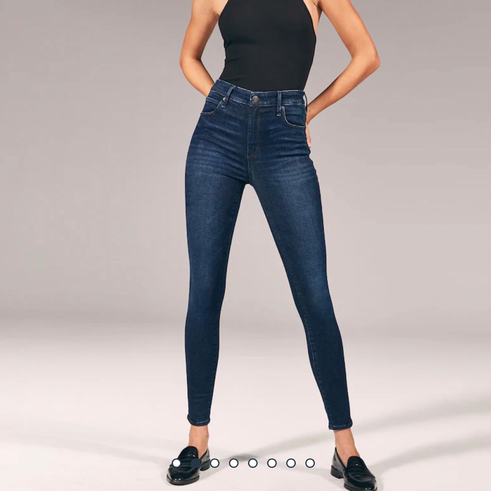 Abercrombie & Fitch Simone High Rise Super Skinny Jeans